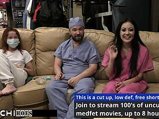Patient Blaire Celeste Gets Hitachi Orgasm From Doctor Tampa!