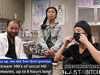 Jasmine Rose Experiences Intense Back Blasting In Nurse Pov Scene