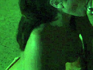 Randi Wright gets fucked on the back of a pick up truck with heels fishnets anal creampie 😈🍑