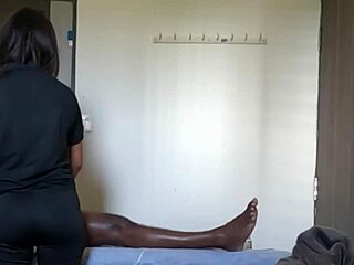 Secret happy ending caught on hidden cam during massage