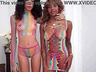 Ebony with beautiful breasts ana sasuga, how does lezdom feel before getting fucked by 4 huge cocks in dap anal atm bbc monster cock ob407?