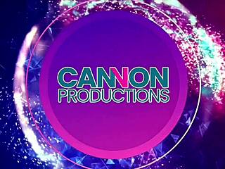 That thick exotic cutie Sunny Bunny shows off her tattoos and big ass while riding and sucking Cannon's huge dick in interracial creampie.