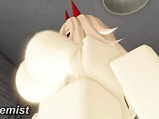 brunette babe finds random whore in roblox and starts intense hardcore fucking session