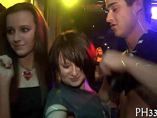 hey, who's ready for wild party hardcore with intense fucking sucking and cumshots everywhere?