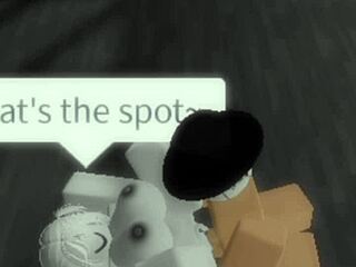 Unexpected Encounter - Stranger Met in Roblox Leads to Wild Riding and Missionary Action Until Cumshot