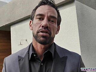 I watched tiny asian teen 18+ elle venove get strapon threesome punishment from neighbors diamond banks and johnny castle