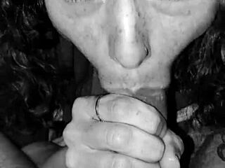 Rhonda BJ Queen Passionately Sucks Cum From Nuts With Intense Deepthroat And Rimjob Action