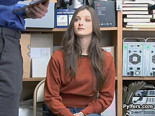 oh man, that beautiful tattooed brunette got cocked so hard in the office, like totally caught on hidden cam!