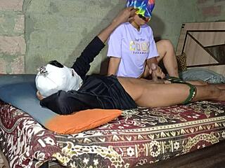 NASTY INDIAN DESI GIRL DOMINATES In FEMDOM INTERRACIAL GROUP SEX With SPITTING And ASS SHAKING!