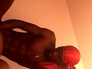 Ebony big ass rides monster black cock