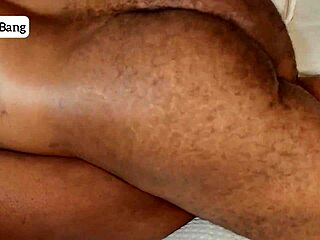 Amateur Big Booty Ebony Rides Black Cock In Doggystyle And Cowgirl Until Creampie Squirting