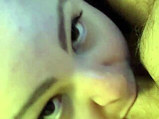 hey, this girl totally loves gagging on big cock with deepthroat spits