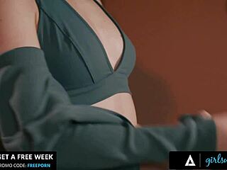 Oh, gorgeous masseuse kylie rocket, you're getting so passionate while massaging hot blonde braylin bailey with rimjobs and scissoring!