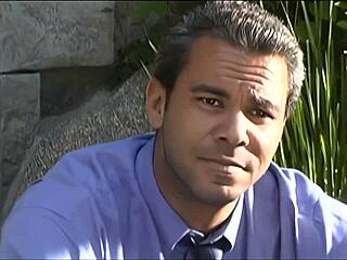 dawn tempts with shaved pussy and deepthroat before bent over anal fingering