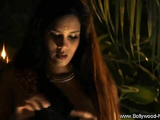 Beautiful brunette goddess dances in softcore tease with cute undressing and erotic striptease moves.