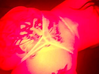 Sensual tattooed amateur babe with big tits sucks huge cock deepthroat style