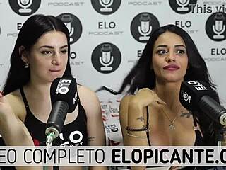 hey those bisexual lesbians are kissing passionately and teasing with that lollipop in a fun playful way