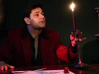 French Maid Toni Samantha Engages In Intense Session With Master In Bed Wearing Heels And Stockings.