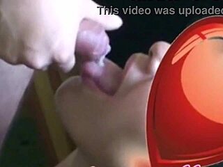 I watch as they fill my wife's pussy with cum in slow motion gangbang action