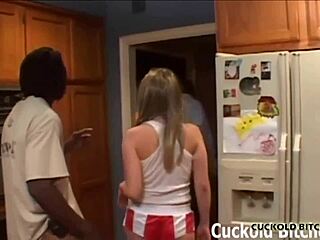 you're just watching as this guy fills me up with his hot cum load