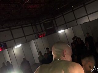 Aris Dark flashing and fucking in public with her huge ass in doggystyle and cowgirl positions