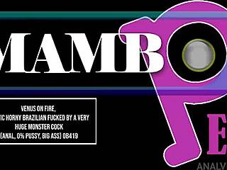 Exotic Horny Brazilian Venus On Fire Takes Huge Monster Cock Anal