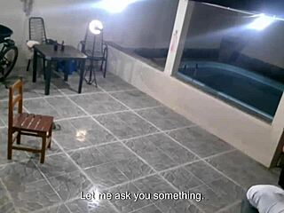 Beggar Had A Lucky Day! Fantasy Sex With Blonde Lady In Cowgirl And Muff Diving Action.