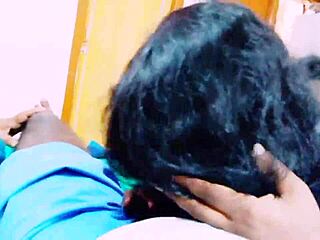 Indian threesome blowjob with Telugu dirty talks