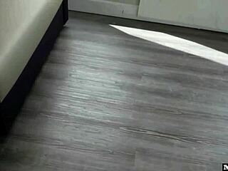 busty romanian coworker whispers on the phone while getting fucked hard in doggystyle by her lover