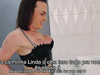 chatting panties with this hot big-ass trans