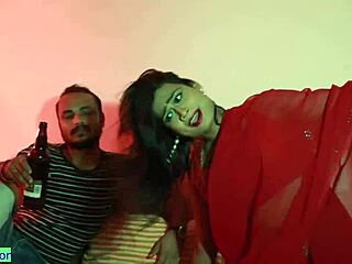 Indian trans beauty enjoys passionate intimate banging