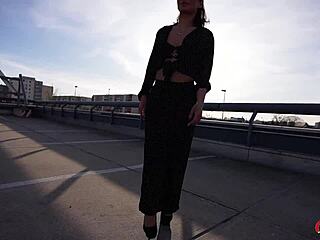 German Scout Picks Up Fit Italian Girl Lola Danger with Small 18+ Tits for Hard Casting Fuck