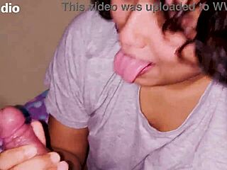 My stepsister Frida gave me a sensual blowjob until I came with loads of cum in her mouth during our amateur swinger group fun