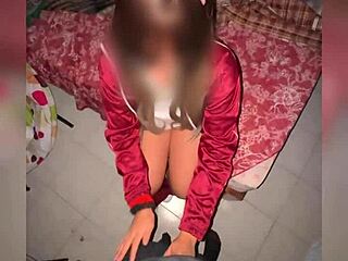 oh man, this huge verga is way too big for my skinny latina ass in that college uniform roleplay