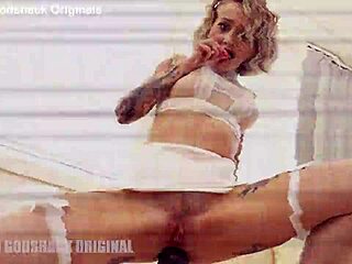 Pretty Blonde Ivy Maddox 100 Hardcore Dry 1 on 1 Squirt from Fucking 0 Pussy ATM Big Gapes Rimming Cum Swallow