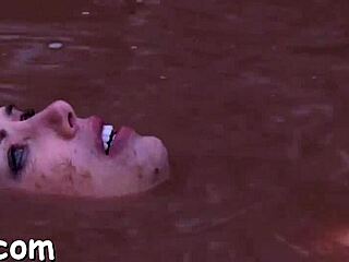 Tossed Up Hotty Punished In Garage With Nasty Blowjob And Hardcore Sucking