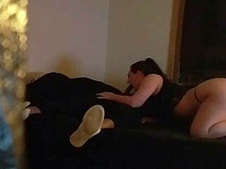 amber's warm mouth teases cock with sloppy interracial sucking for amateur slut action