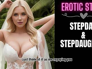 What happens when a beautiful bride delivers a surprising blowjob to an older lover in erotic part one