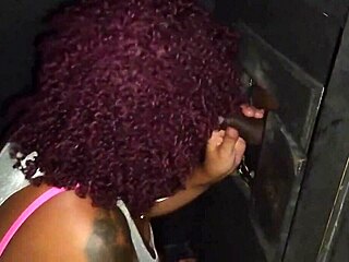 Watch This Cuckold Film His Fat Brazilian Milf Slut in Gloryhole Action!