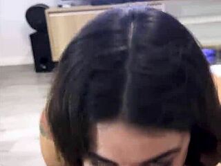 Estuvo Muy Rica Su Polla Que Sabroso As The Babysitter Gets Her First Intense Massage Turning Into Wild Brunette Action