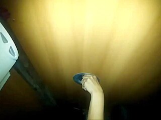 Husband films chubby mature wife sucking strangers at glory hole during wild swingers party in Florida.