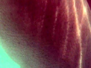 Blonde babe underwater creampie with dildo pounding shaved pussy