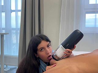 I Received a Powerful Cumshot from My New Toy Svakom Alex Neo 2 Outdoors