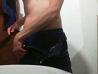 Hinting at a sneaky lubed solo session at work with my big cock