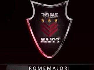 Rome Major Bangs Tattooed Curvy Santana Red with Deep Blowjob Action