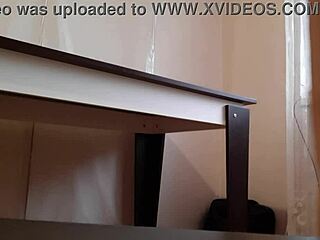 Woman Masturbates On Hidden Camera At Desk And Cums Four Times - Girls Fly Orgasm