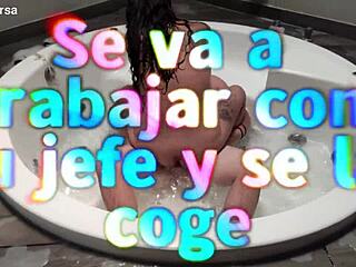 In a steamy jacuzzi bath, the mexican prostitute gets assfucked hard by an old client in this cuckold anal preview.