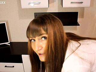 Look at me, this 30-year-old amateur stripping fully naked on cam for the first time, teasing with small tits and long hair