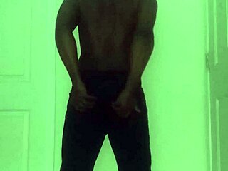 in a wild fantasy parody, a young guy in jeans gets free oral from an older man listening to twisted songs.