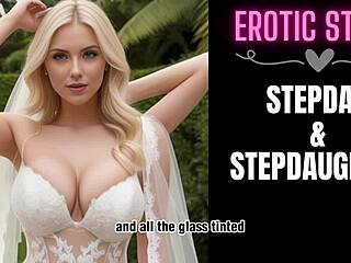 What happens when a beautiful bride delivers a surprising blowjob to an older lover in erotic part one